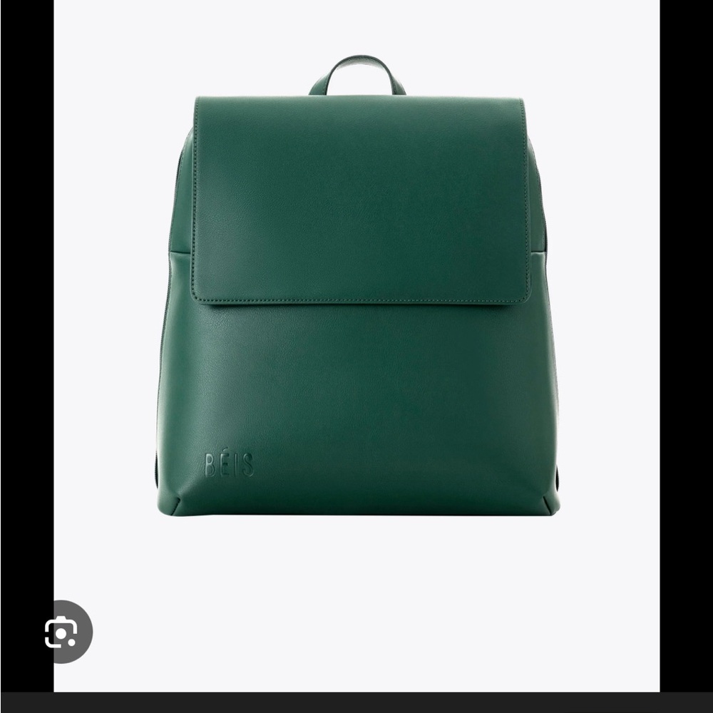BEIS Forest Green Backpack